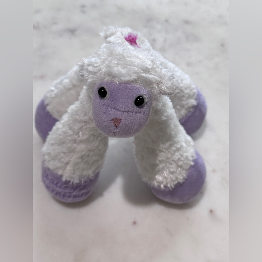 Cute plush lamb toy